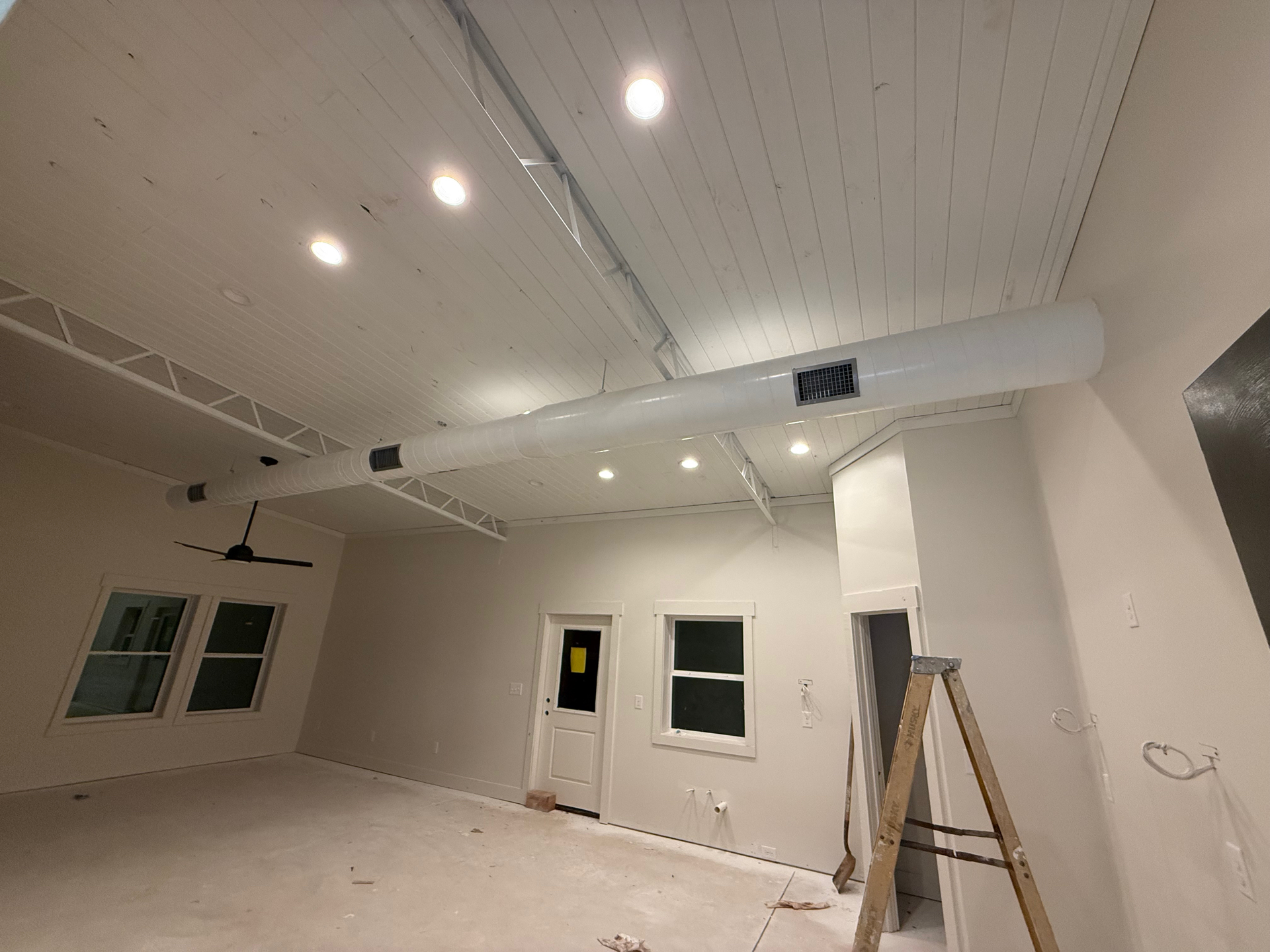 Round spiral supply · restaurant build