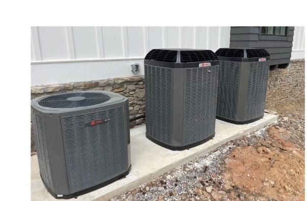Dual condenser install · Lake Martin